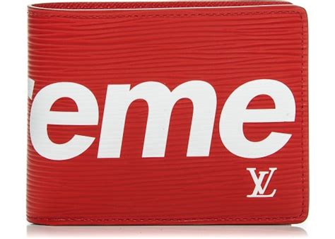 supreme louis vuitton prices wallet|supreme louis vuitton wallet stockx.